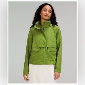 New Always Effortless Jacket Green Lululemon Jacket Water-resistant